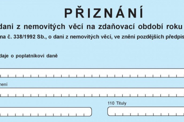 Získali jste v roce 2023 půdu? Nezapomeňte to do 31. ledna přiznat správci daně